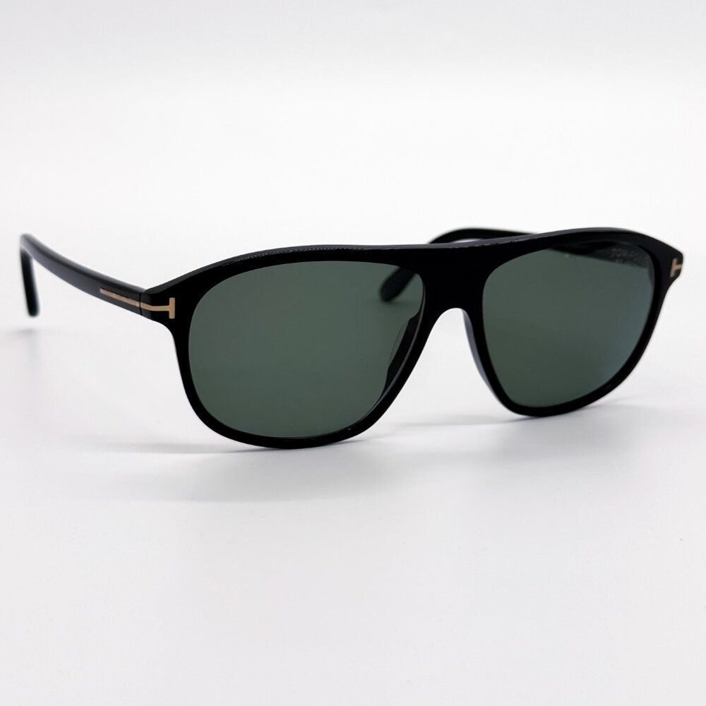 NEW TOM FORD PRESCOTT TF1027 01R POLARIZED MEN SUNGLASSES FT1027/S 01R